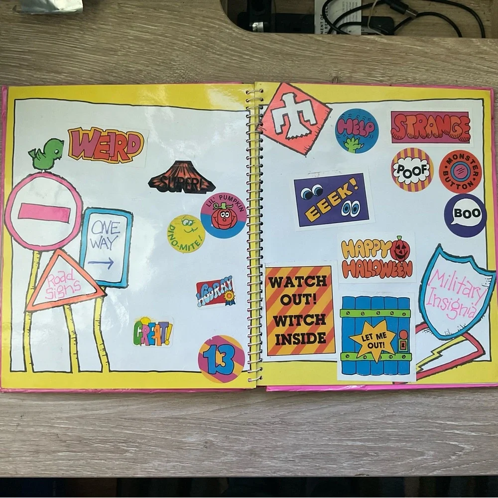 Vintage 1984 Sticker Book - Picture 8 of 11